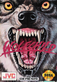 Wolfchild Sega Genesis  box art